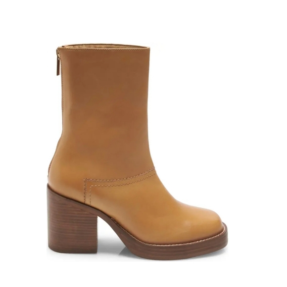 FREE PEOPLE Portwood Block Heel Boot Size 6 - Picture 3 of 11